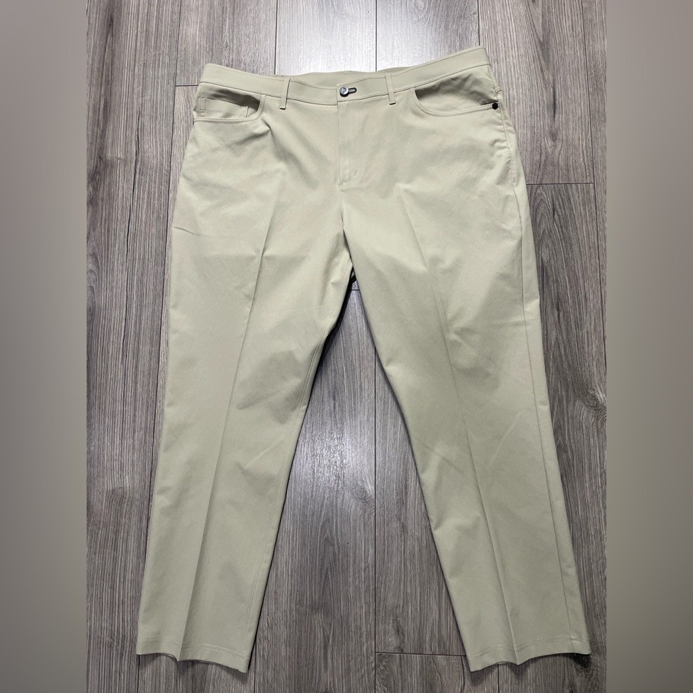 Public Rec Dealmaker 5-Pocket Performance Pants Kakhi Sz 42X30